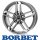 Borbet ATX 8,5X19 5/112 ET25 Graphite Polished matt