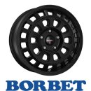 Borbet CW7 7,5X18 6/114,30 ET45 Black matt