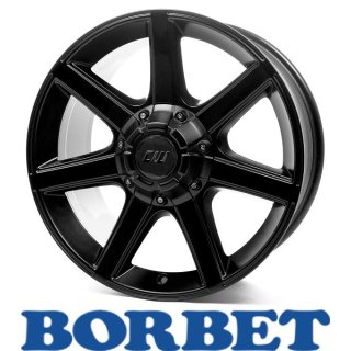 Borbet CWE 8,0X17 6/139,70 ET35 Black matt