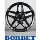 Borbet Z 7,5X18 5/112 ET51 Black Glossy