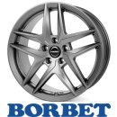 Borbet Z 7,5X18 5/112 ET51 Dark Grey matt