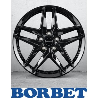 Borbet Z 8,5X20 5/112 ET40 Black Glossy