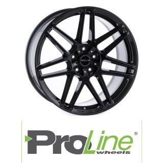 ProLine PFG Forged 10X22 5/130 ET21 Black Glossy