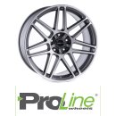 ProLine PFR Forged 10,5X21 5/112 ET19 matt Grey Polished