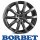 Borbet CW5 6,0X16 5/130 ET68 Mistral Anthracite Glossy
