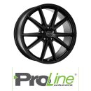 ProLine PXL 9X20 5/112 ET35 Black Glossy