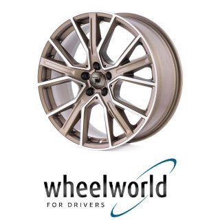 Wheelworld WH34 9X21 5/112 ET30 Bronze matt Hochglanzpoliert