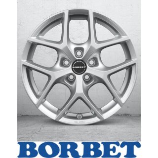 Borbet Y 8,5X19 5/114,30 ET40 Crystal Silver