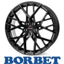 Borbet BY 8,5X21 5/114,30 ET49 Black matt
