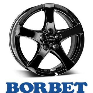 Borbet F 6,0X15 4/100 ET40 Black Glossy
