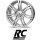 RC-Design RC28 7,5X17 5/108 ET45 Kristallsilber lackiert