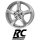 RC-Design RC30 7X17 5/100 ET51 Kristallsilber lackiert