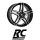 RC-Design RCD17 8,5X19 5/112 ET54 Schwarz Front-poliert