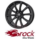 Brock B32 11X22 5/112 ET40 Schwarz-matt lackiert