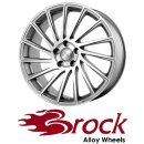 Brock B39 7,5X19 5/112 ET43 Ferric-Grey Front-poliert