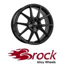 Brock B40 8X20 5/120 ET43 Satin-Black matt-lackiert