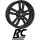 RC-Design RC32 7,5X18 5/100 ET46 Satin-Black matt-lackiert