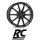 RC-Design RC32 7,5X17 5/100 ET46 Satin-Black matt-lackiert