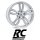 RC-Design RC27 6,5X17 5/100 ET40 Kristallsilber lackiert