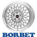 Borbet B 8,5X19 5/120 ET33 Silver Rim Polished