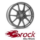 Brock B40 8X20 5/108 ET50,5 Ferric-Grey matt-lackiert