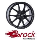 Brock B40 8X19 5/120 ET45 Satin-Black matt-lackiert