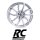 RC-Design RC34 6,5X17 4/100 ET44 Kristallsilber lackiert