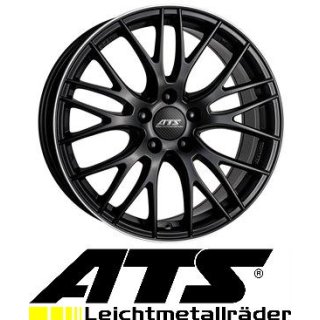 ATS Perfektion 8,5X19 5/108 ET45 Racing-Schwarz Hornpoliert