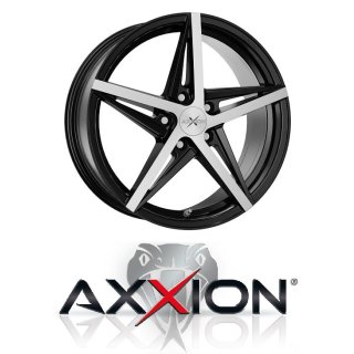 Axxion AX10 7,5X17 5/112 ET30 Schwarz Hochglanzpoliert