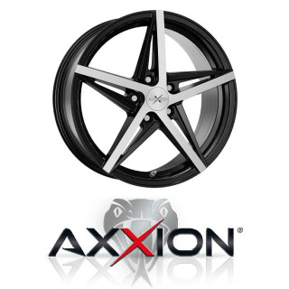Axxion AX10 7,5X17 5/112 ET48 Schwarz Hochglanzpoliert