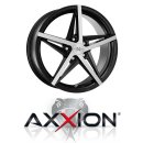Axxion AX10 8,5X20 5/112 ET30 Schwarz Hochglanzpoliert