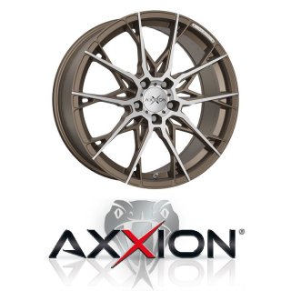 Axxion X1 8,5X19 5/112 ET35 Bronze matt poliert