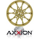 Axxion X1 8,5X19 5/112 ET35 Gold matt lackiert