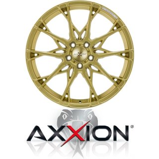 Axxion X1 8,5X19 5/112 ET45 Gold matt lackiert