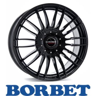 Borbet CW3 9,0X20 5/114,30 ET50 Black Glossy