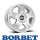 Borbet CWB 8,0X18 5/130 ET55 Crystal Silver