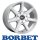 Borbet CWE 8,5X18 6/139,70 ET40 Crystal Silver