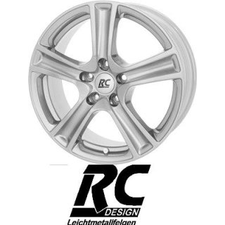 RC-Design RC19 5X15 4/100 ET32 Kristallsilber lackiert