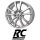 RC-Design RC25 7,5X17 5/130 ET50 Kristallsilber lackiert