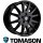 Tomason TN1F 7,5X17 5/118 ET64 Black Painted