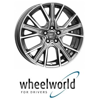 Wheelworld WH34 8,5X19 5/112 ET30 Daytona Grau Hochglanzpoliert