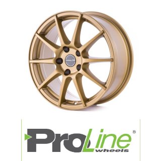 ProLine UX100 7X17 4/100 ET46 Gold matt