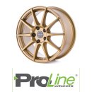 ProLine UX100 7X17 4/100 ET46 Gold matt