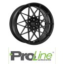 ProLine PFM Forged 10,5x20 5/112 ET28 Black matt Polished