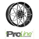ProLine PFM Forged 10,5x21 5/112 ET20 Black matt Polished