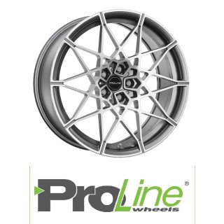 ProLine PFM Forged 10,5x21 5/112 ET20 matt Grey Polished