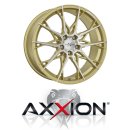 Axxion X1 8,5x19 5/112 ET45 Gold matt poliert