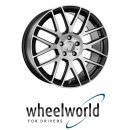 Wheelworld WH26 8x18 4/108 ET38 Schwarz Hochglanzpoliert