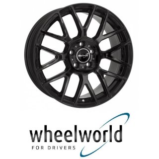 Wheelworld WH26 9x20 5/120 ET45 Schwarz Glanz Lackiert