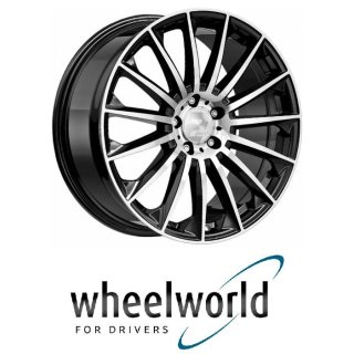 Wheelworld WH39 9x20 5/112 ET35 Schwarz Hochglanzpoliert